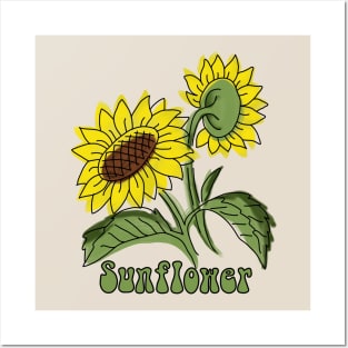 Sunflower Posters and Art